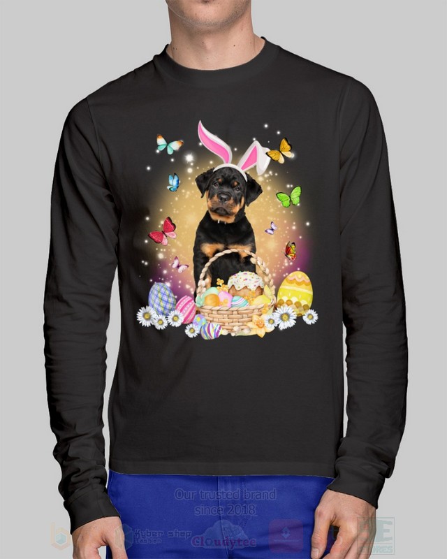 Rottweiler Baby Easter Bunny Butterfly 2D Hoodie Shirt 1 2 3 4 5 6 7 8 9 10 11 12 13 14 15 16 17 18 19 20 21