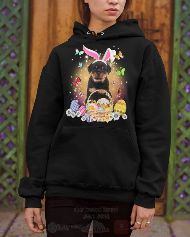 Rottweiler Easter Bunny Butterfly 2D Hoodie Shirt 1 2 3 4 5 6 7 8 9 10 11 12 13 14 15 16 17