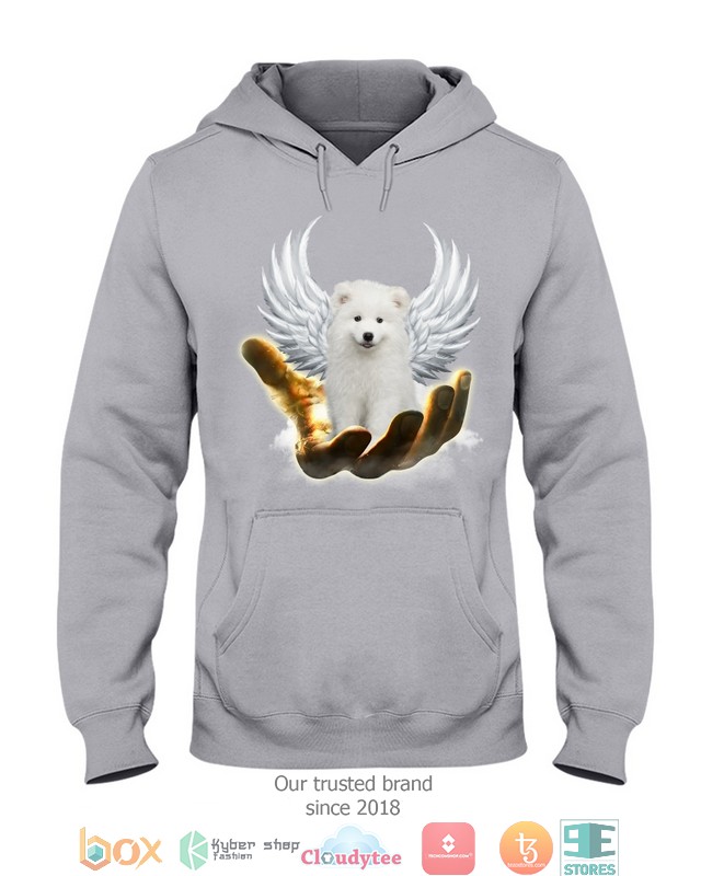 Samoyed Golden Hand Heaven Wings 2d shirt hoodie 1 2 3 4 5 6