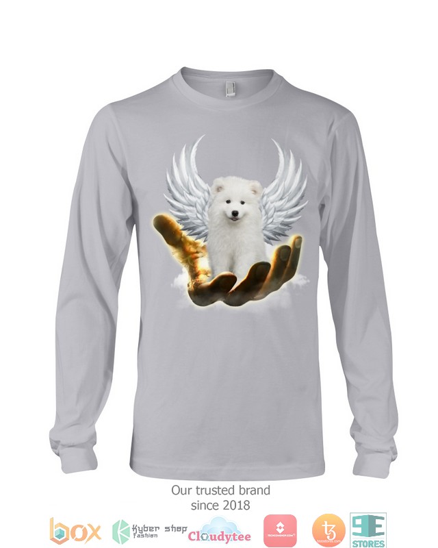 Samoyed Golden Hand Heaven Wings 2d shirt hoodie 1 2 3 4 5 6 7 8 9