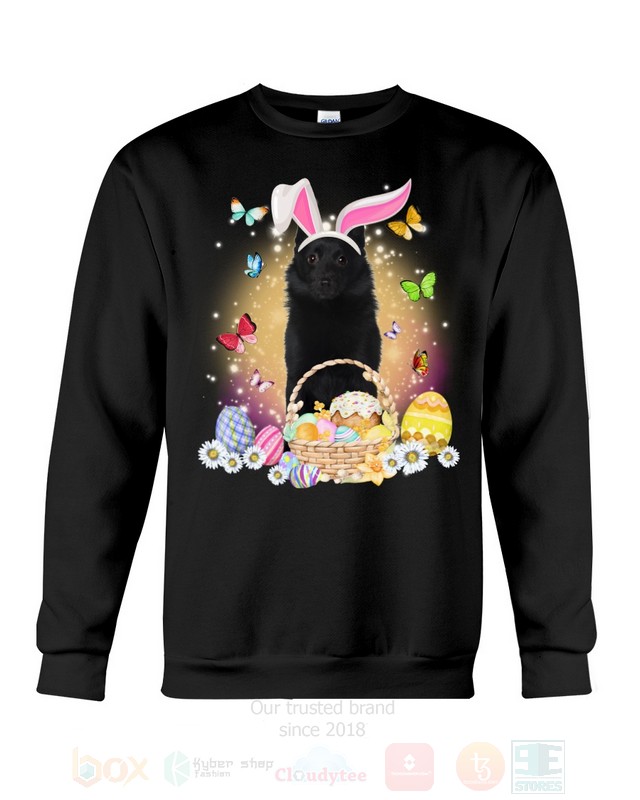 Schipperke Easter Bunny Butterfly 2D Hoodie Shirt 1 2 3 4 5 6 7 8 9 10 11 12
