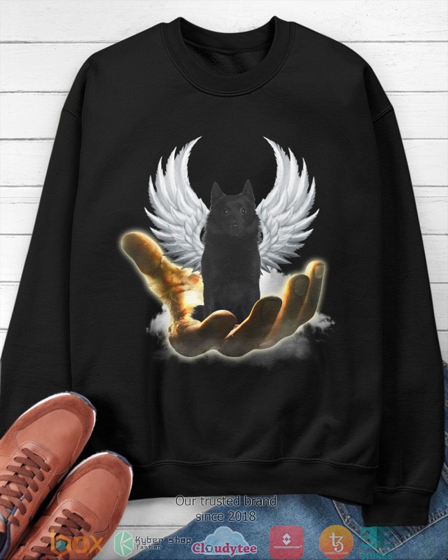Schipperke Golden Hand Heaven Wings 2d shirt hoodie 1 2 3 4 5