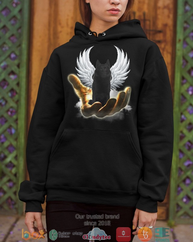 Schipperke Golden Hand Heaven Wings 2d shirt hoodie 1 2 3 4 5 6 7
