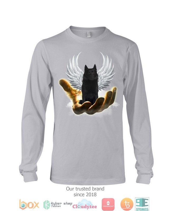 Schipperke Golden Hand Heaven Wings 2d shirt hoodie 1 2 3 4 5 6 7 8 9