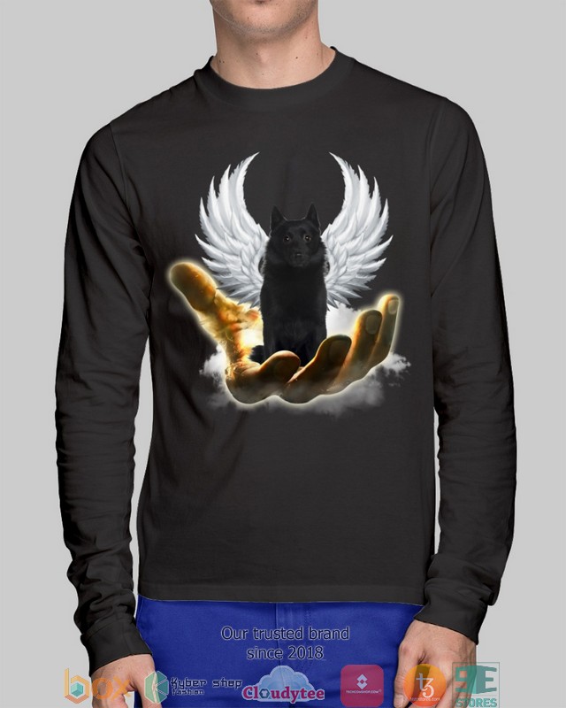 Schipperke Golden Hand Heaven Wings 2d shirt hoodie 1 2 3 4 5 6 7 8 9 10