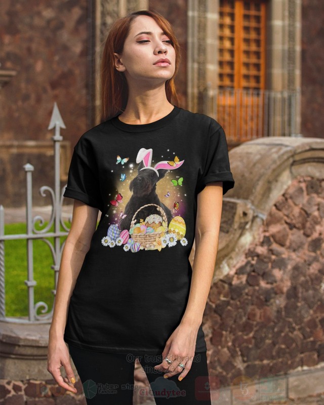 Scottish Terrier Easter Bunny Butterfly 2D Hoodie Shirt 1 2 3 4 5 6