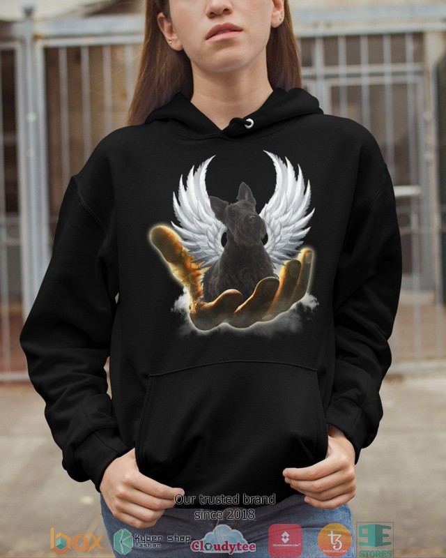 Scottish Terrier Golden Hand Heaven Wings 2d shirt hoodie 1 2 3 4 5 6 7 8