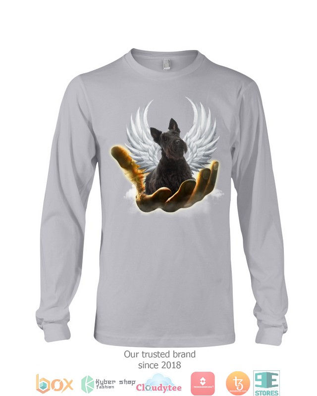 Scottish Terrier Golden Hand Heaven Wings 2d shirt hoodie 1 2 3 4 5 6 7 8 9
