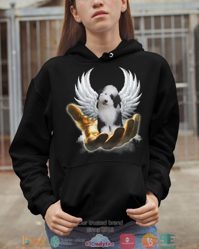Sheepadoodle Golden Hand Heaven Wings 2d shirt hoodie 1 2 3 4 5 6 7 8