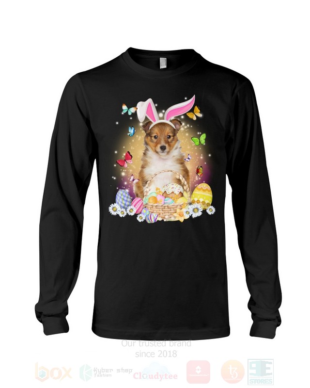 Shetland Sheepdog Baby Easter Bunny Butterfly 2D Hoodie Shirt 1 2 3 4 5 6 7 8 9 10 11 12 13 14 15 16 17 18 19