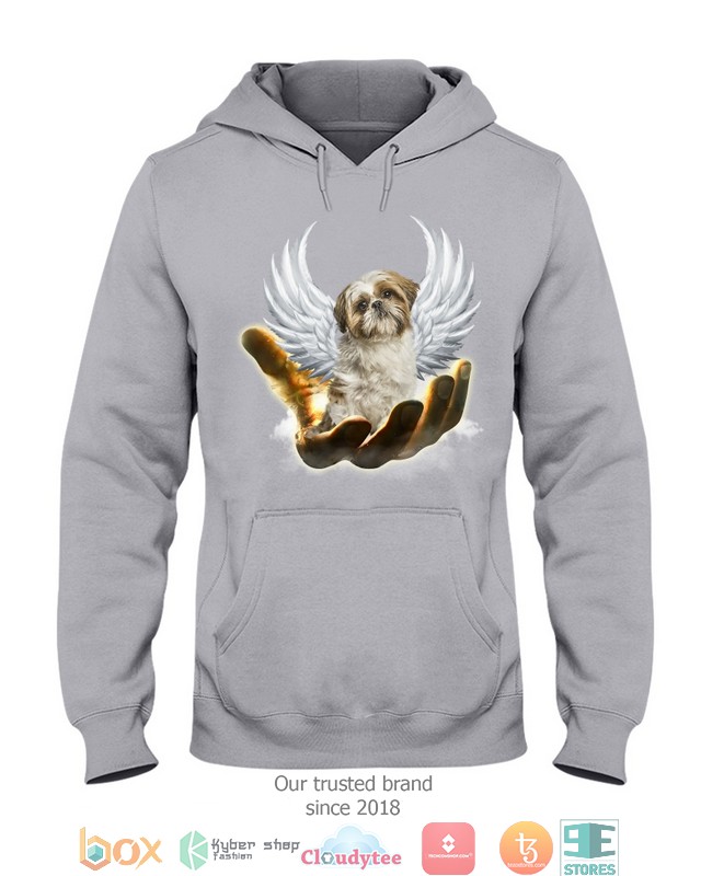 Shih Tzu Golden Hand Heaven Wings 2d shirt hoodie 1 2 3 4 5 6