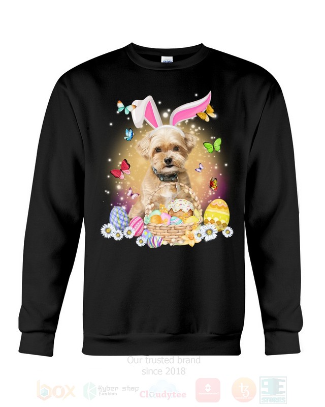 Shorkie Easter Bunny Butterfly 2D Hoodie Shirt 1 2 3 4 5 6 7 8 9 10 11 12