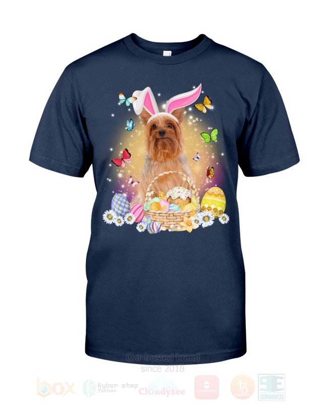 Silky Terrier Easter Bunny Butterfly 2D Hoodie Shirt 1 2 3 4 5 6 7 8