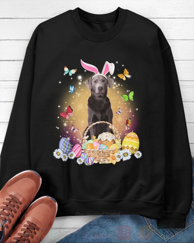 Silver Labrador Easter Bunny Butterfly 2D Hoodie Shirt 1 2 3 4 5 6 7 8 9 10 11 12 13 14