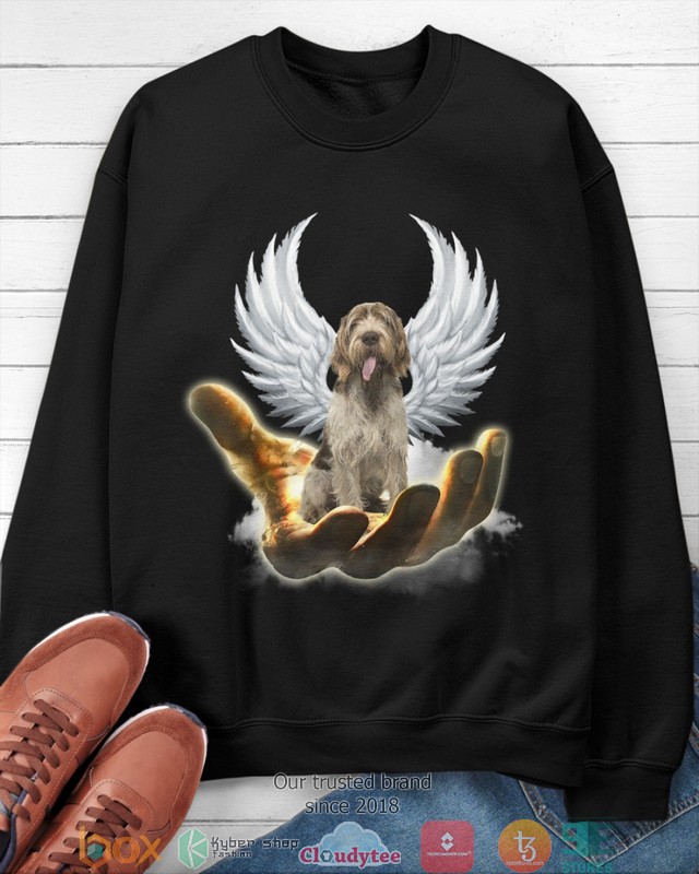Spinone Italiano Golden Hand Heaven Wings 2d shirt hoodie 1 2 3 4 5