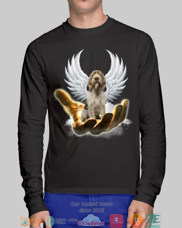 Spinone Italiano Golden Hand Heaven Wings 2d shirt hoodie 1 2 3 4 5 6 7 8 9 10