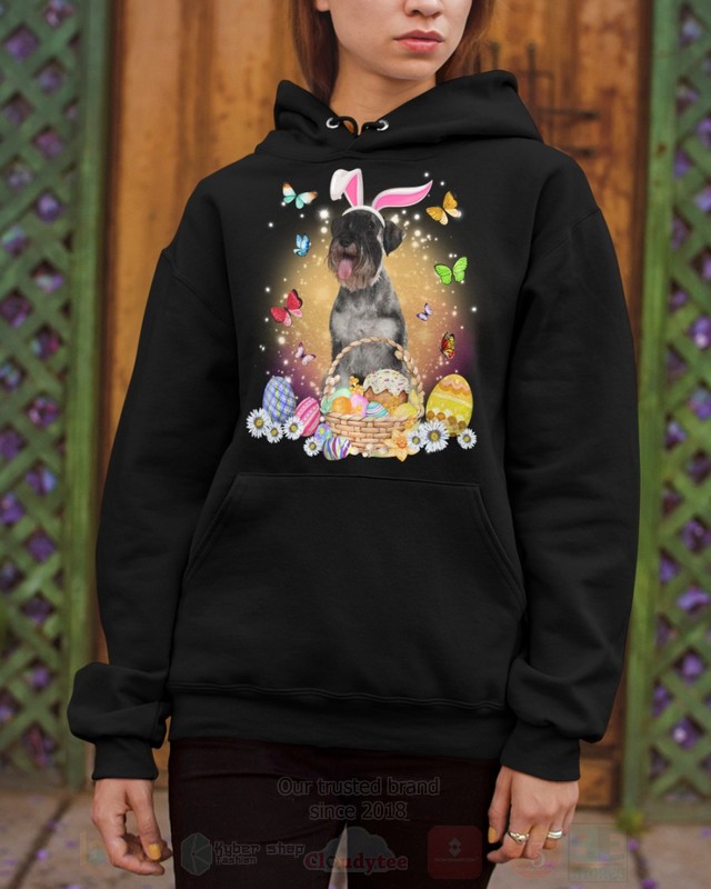 Standard Schnauzer Easter Bunny Butterfly 2D Hoodie Shirt 1 2 3 4 5 6 7 8 9 10 11 12 13 14 15 16 17