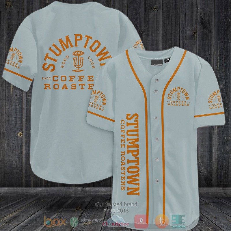 Stumptown Coffee Roasters grey Baseball Jersey