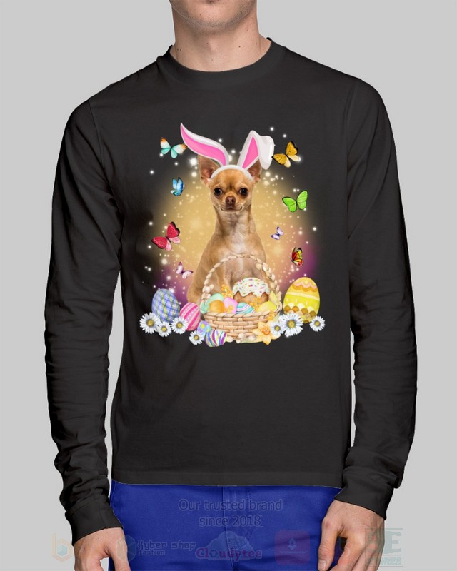 Tan Chihuahua Easter Bunny Butterfly 2D Hoodie Shirt 1 2 3 4 5 6 7 8 9 10 11 12 13 14 15 16 17 18 19 20 21