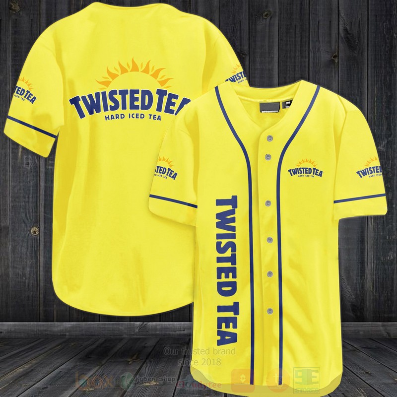 Twisted Tea Hard Iced Tea Baseball Jersey Shirt