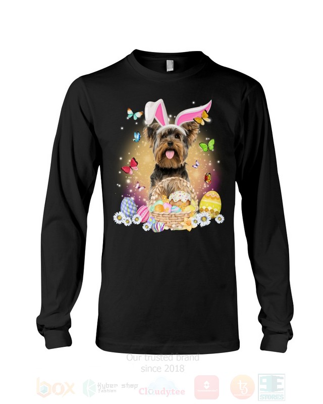 Yorkshire Terrier Dog Easter Bunny Butterfly 2D Hoodie Shirt 1 2 3 4 5 6 7 8 9 10 11 12 13 14 15 16 17 18 19