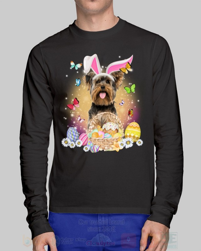 Yorkshire Terrier Dog Easter Bunny Butterfly 2D Hoodie Shirt 1 2 3 4 5 6 7 8 9 10 11 12 13 14 15 16 17 18 19 20 21