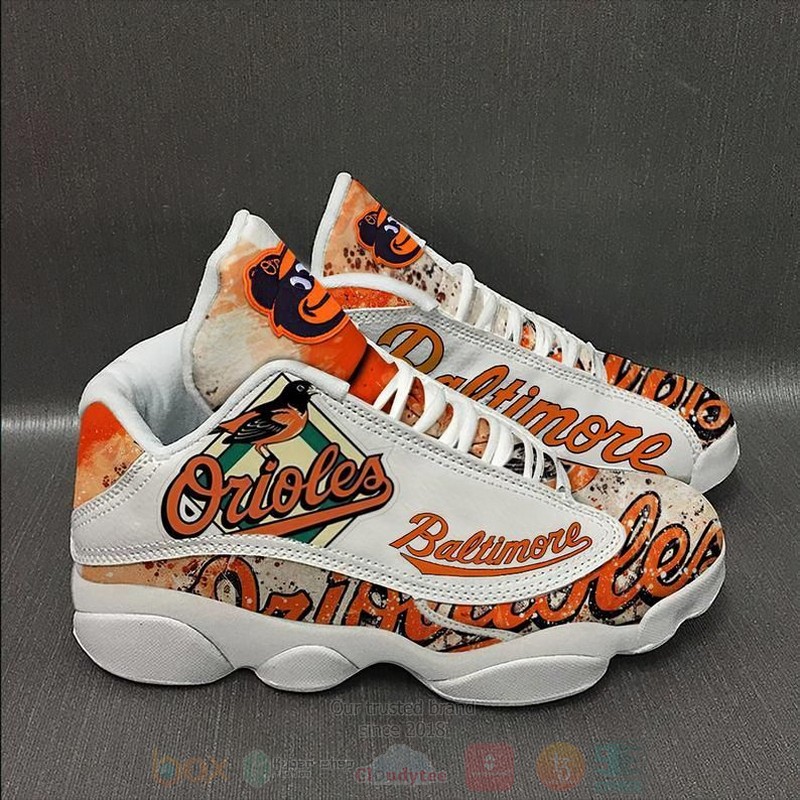 Baltimore Orioles Football MLB Air Jordan 13 Shoes