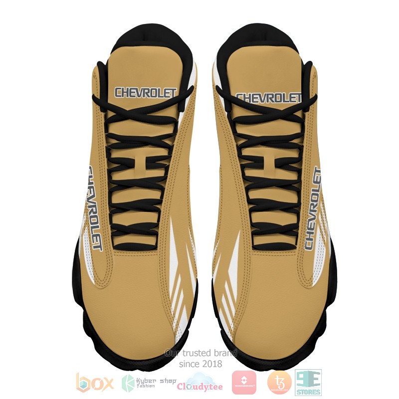 Chevrolet dark yellow Air Jordan 13 shoes 1 2 3 4 5 6 7 8