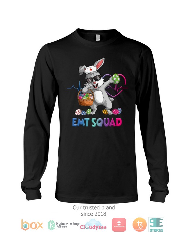 Dabbing Bunny EMT shirt hoodie 1 2 3 4 5 6 7 8 9 10