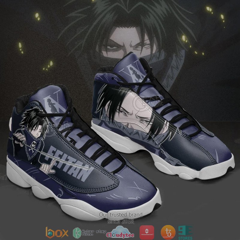 Feitan Hunter X Hunter Anime Air Jordan 13 Sneaker Shoes