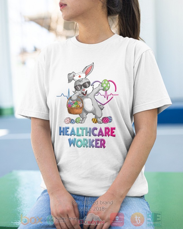 Healthcare Worker Bunny Dabbing shirt hoodie 1 2 3 4 5 6 7 8 9 10 11 12 13 14 15