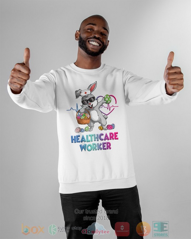 Healthcare Worker Bunny Dabbing shirt hoodie 1 2 3 4 5 6 7 8 9 10 11 12 13 14 15 16 17 18