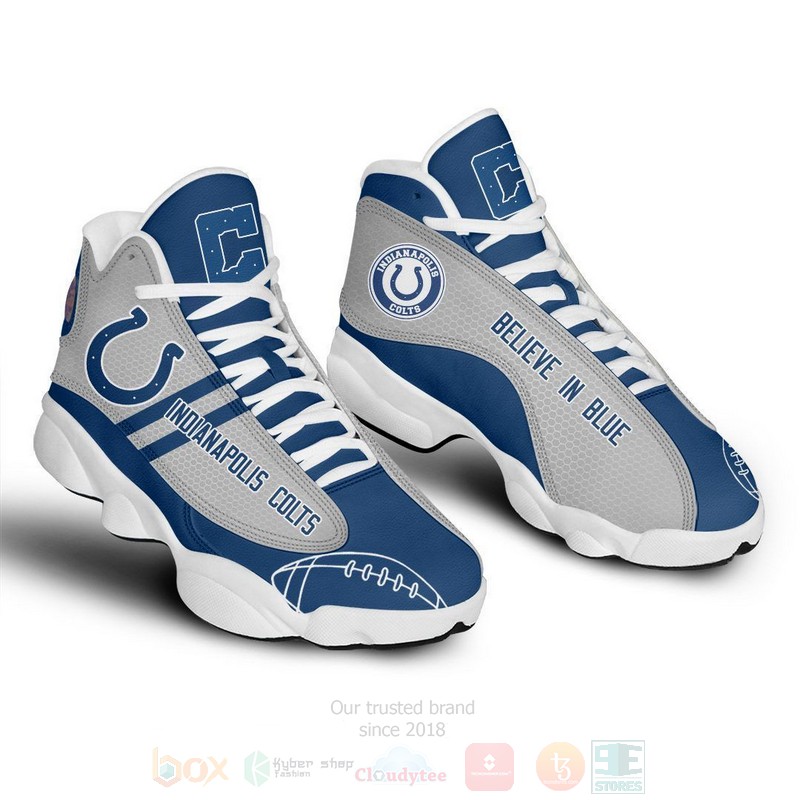 Indianapolis Colts NFL Air Jordan 13 Shoes