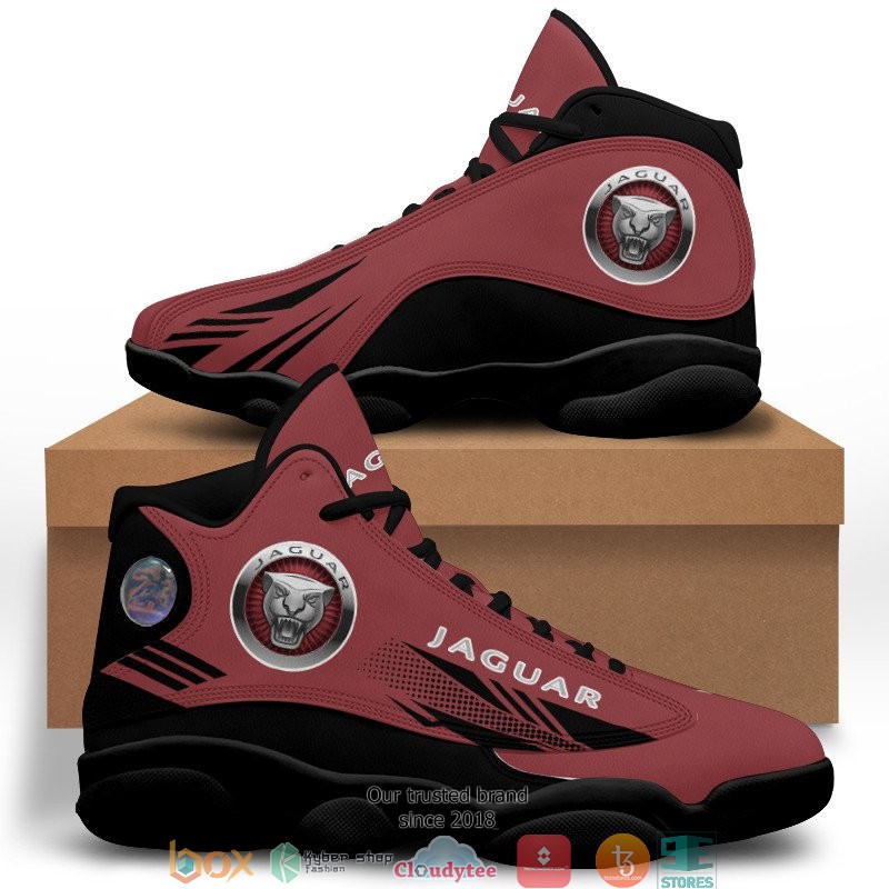 Jaguar Cars pink Air Jordan 13 Sneaker Shoes 1 2 3 4 5 6