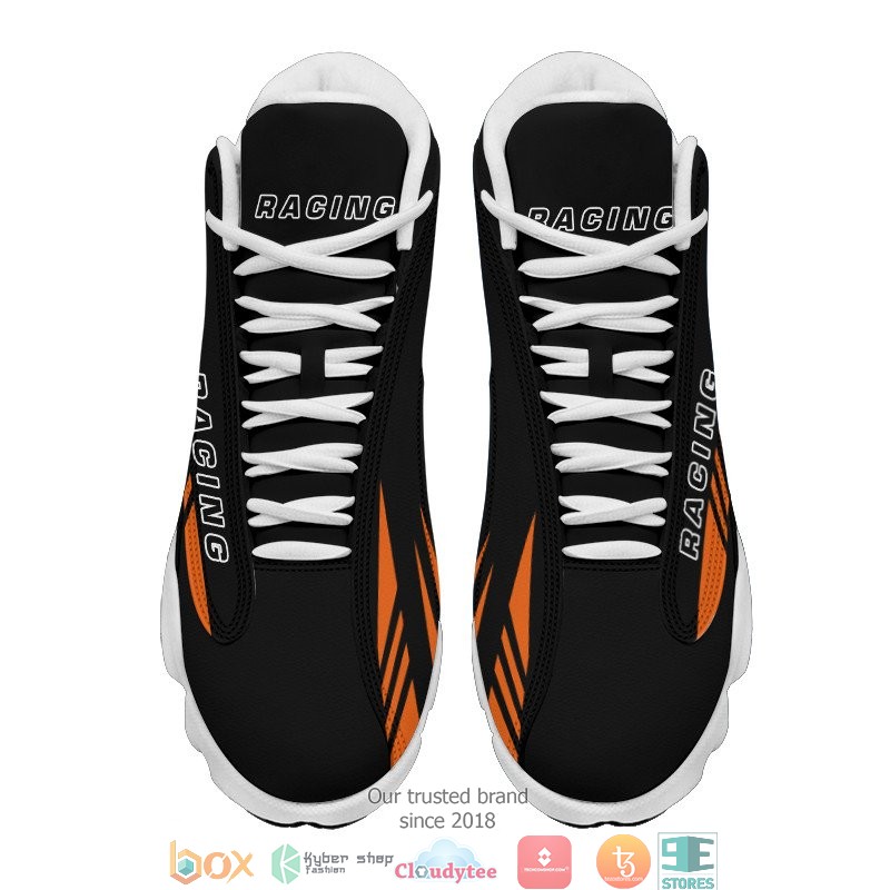 KTM Racing black Air Jordan 13 Sneaker Shoes 1 2 3 4
