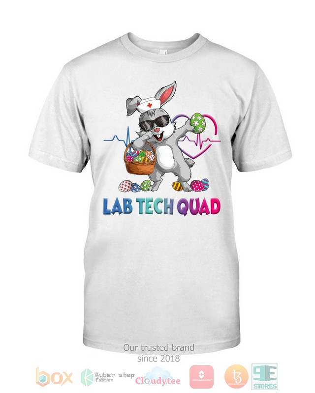 Laboratory Technician Lab Tech Quad Bunny Dabbing shirt hoodie 1 2 3 4 5 6 7 8 9 10 11 12