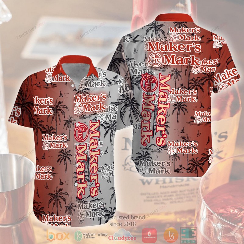 Makers Mark Coconut 3D Hawaii Shirt