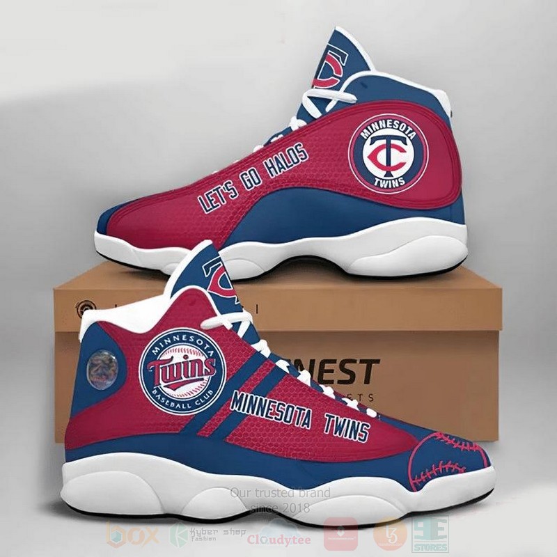 Minnesota Twins Football MLB Air Jordan 13 Shoes