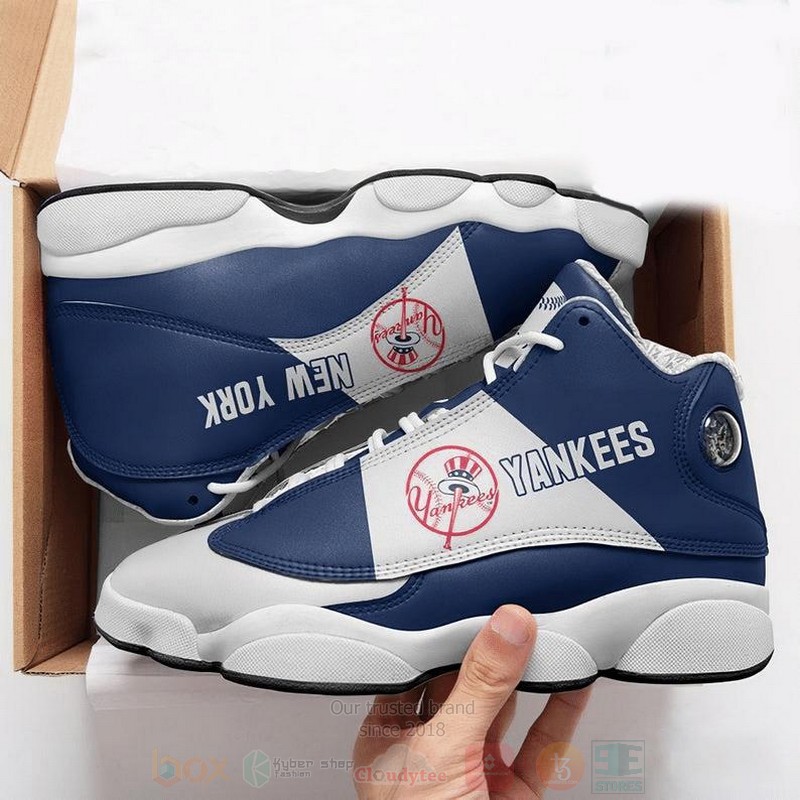 New York Yankees Football MLB Air Jordan 13 Shoes