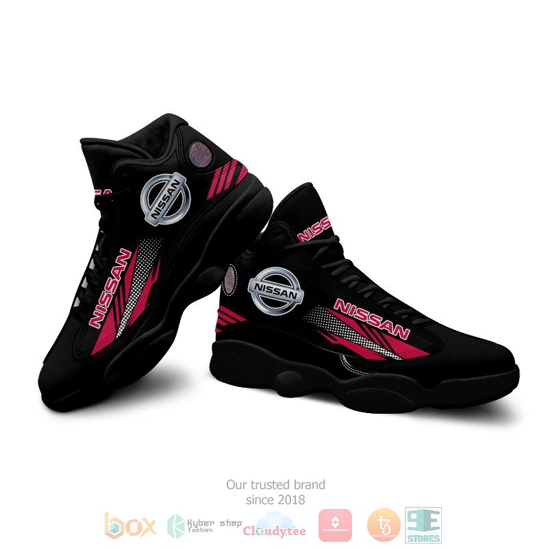 Nissan black Air Jordan 13 shoes 1 2 3 4 5 6 7