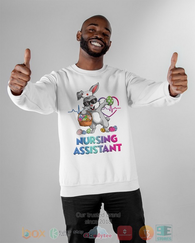 Nursing Assistant Bunny Dabbing shirt hoodie 1 2 3 4 5 6 7 8 9 10 11 12 13 14 15 16 17 18