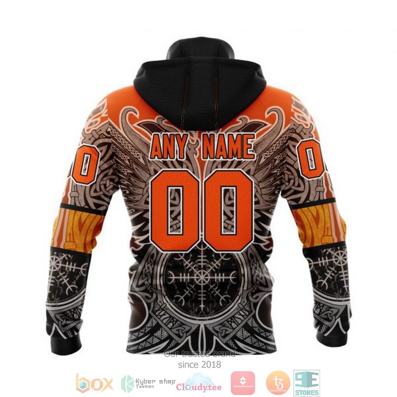 Personalized Anaheim Ducks NHL Norse Viking Symbols custom 3D shirt hoodie 1 2 3 4
