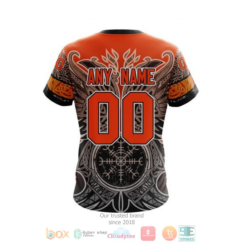 Personalized Anaheim Ducks NHL Norse Viking Symbols custom 3D shirt hoodie 1 2 3 4 5 6 7 8