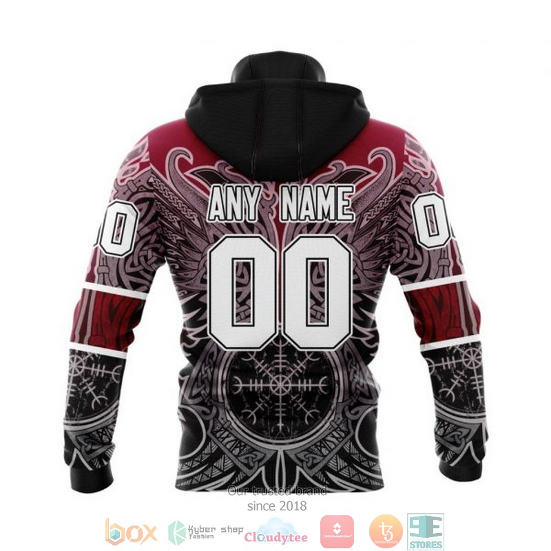 Personalized Arizona Coyotes NHL Norse Viking Symbols custom 3D shirt hoodie 1 2 3 4