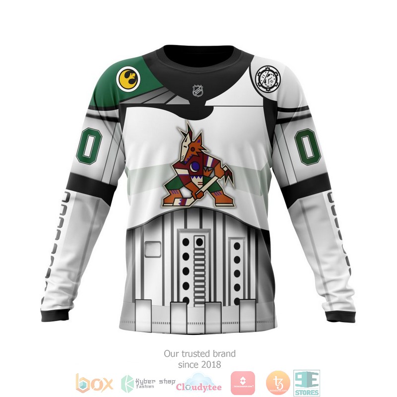 Personalized Arizona Coyotes NHL Star Wars custom 3D shirt hoodie 1 2 3 4 5
