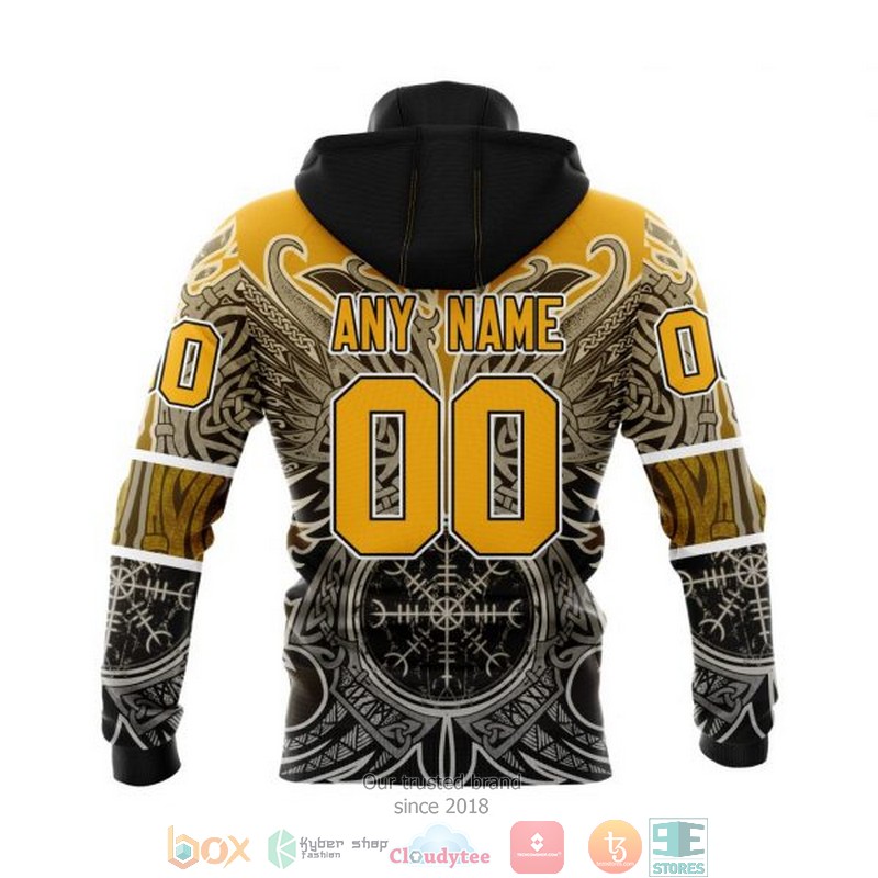 Personalized Boston Bruins NHL Norse Viking Symbols custom 3D shirt hoodie 1 2 3 4