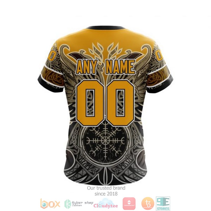 Personalized Boston Bruins NHL Norse Viking Symbols custom 3D shirt hoodie 1 2 3 4 5 6 7 8