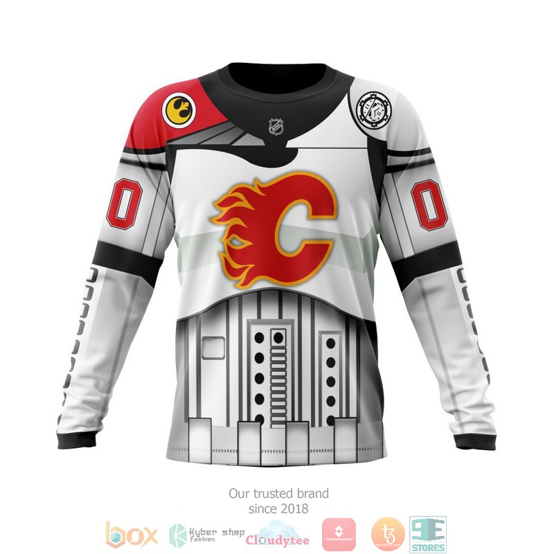 Personalized Calgary Flames NHL Star Wars custom 3D shirt hoodie 1 2 3 4 5