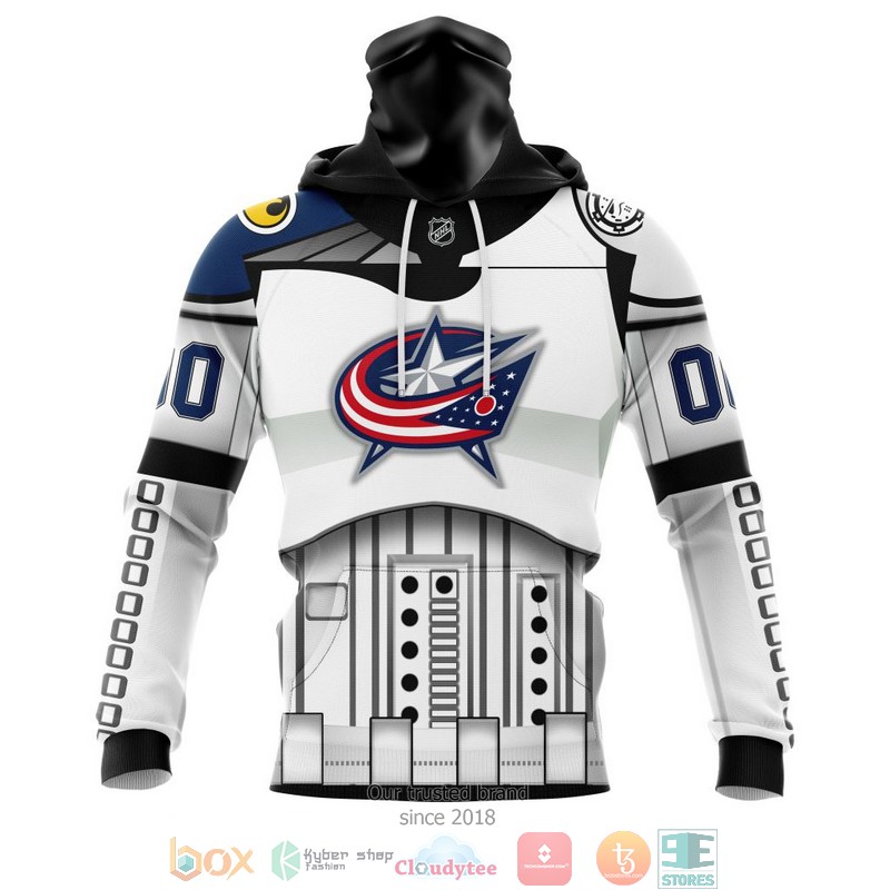 Personalized Columbus Blue Jackets NHL Star Wars custom 3D shirt hoodie 1 2 3