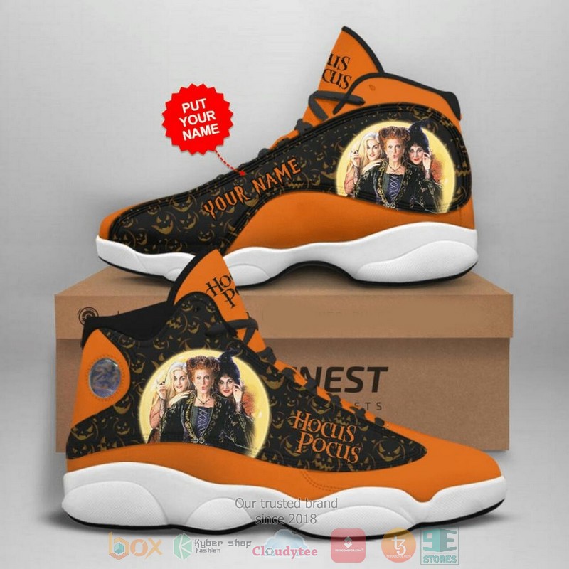 Personalized Hocus Pocus Disney custom Air Jordan 13 shoes